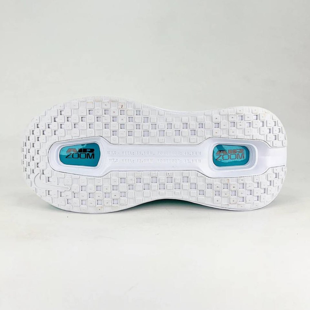 Tênis Nike Vomero Premium - Branco/Azul Turquesa