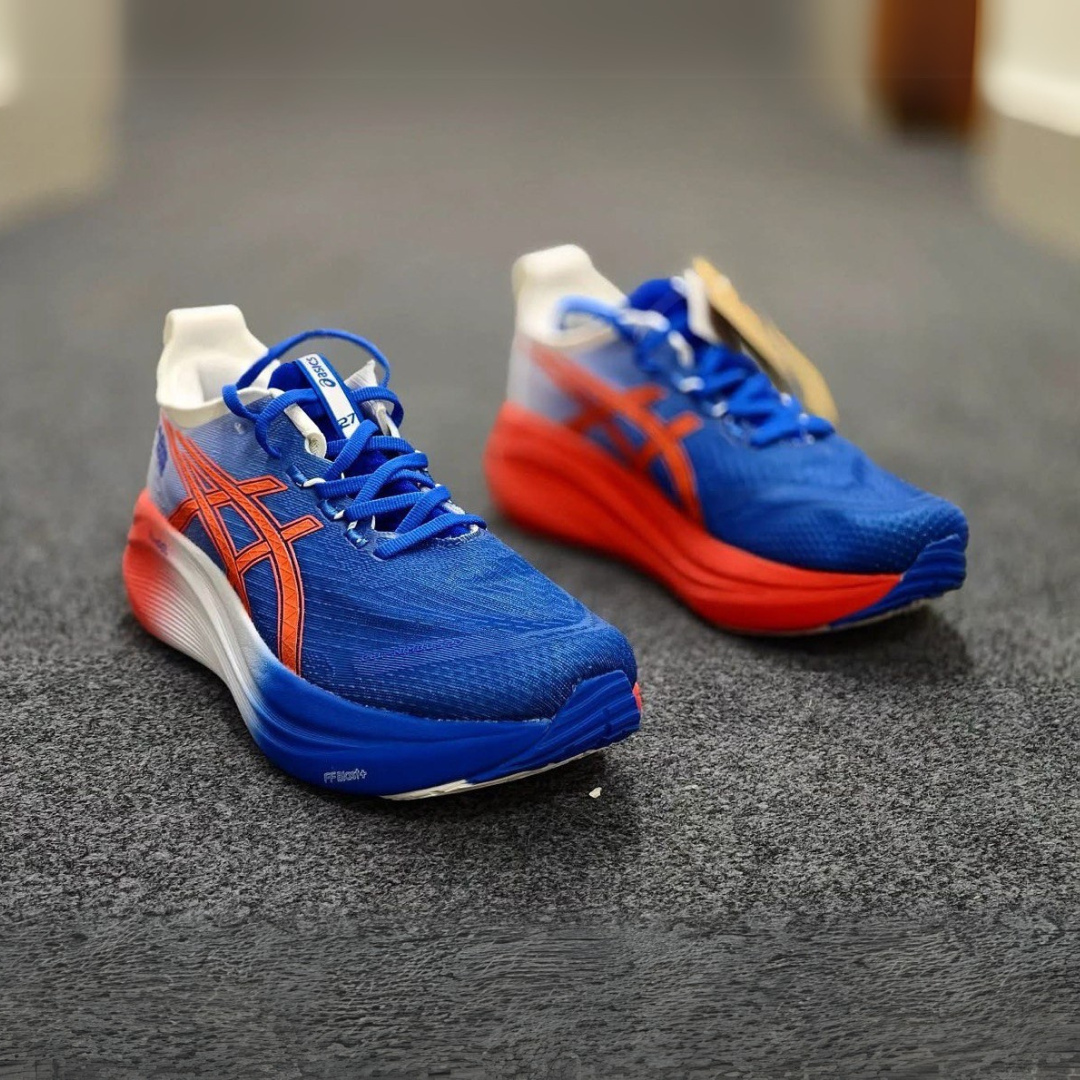 Tênis Asics Gel - Nimbus 27 Paris - Azul/Vermelho/Branco