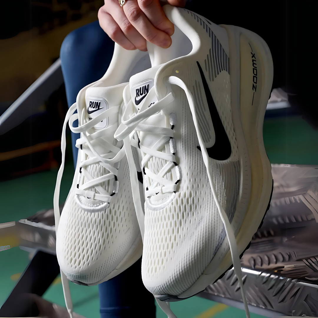 Tênis Nike Vomero 18 - Branco/Bege