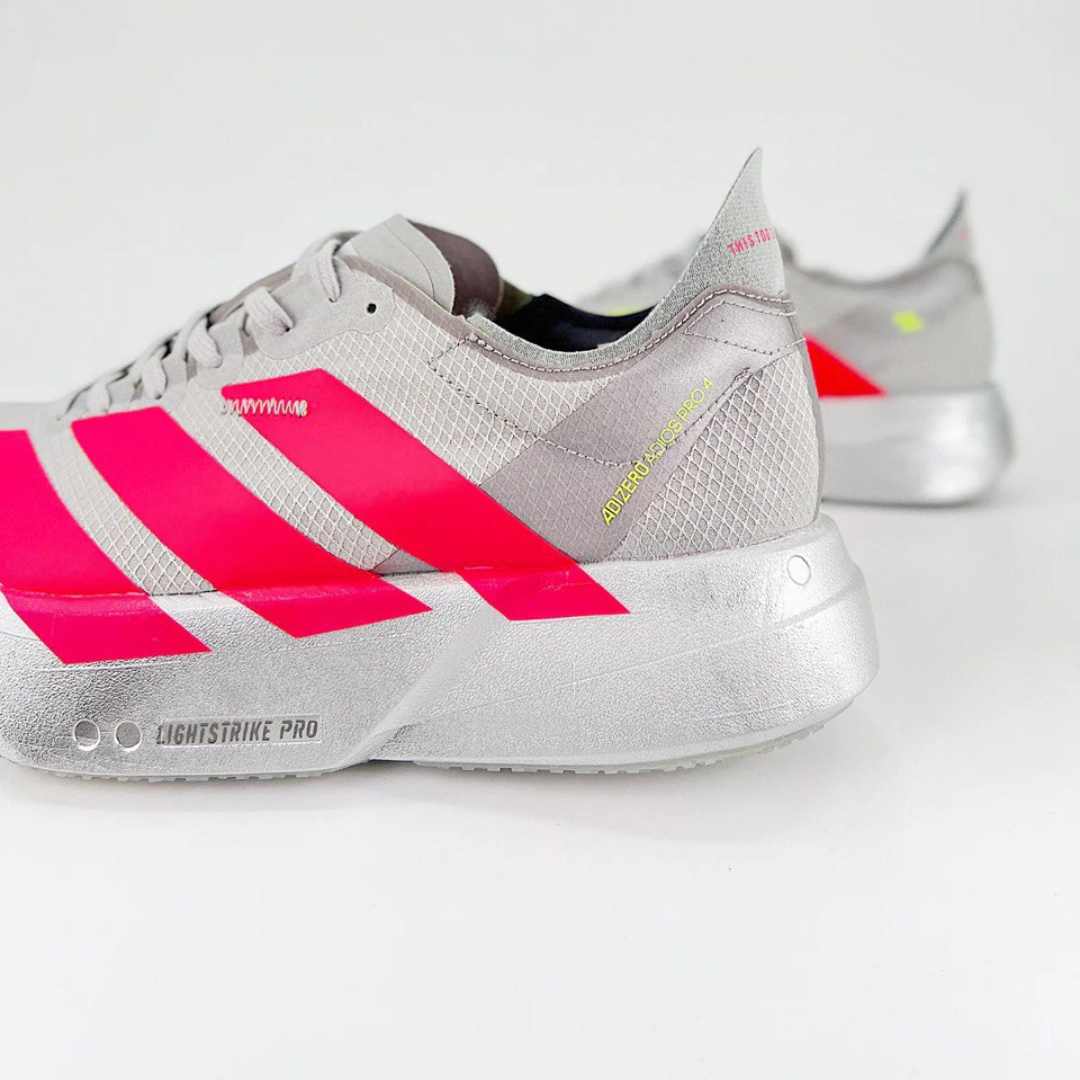 Tênis Adidas Adizero Adios Pro 4 Cinza Metálico