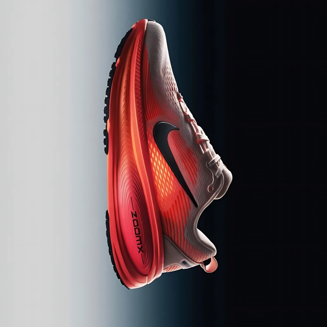 Tênis Nike Vomero 18 - Laranja/Vermelho