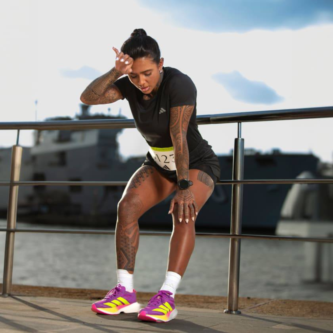 Tênis Adidas Adizero Drive RC - Purple Burst/Lucid Lemon/Spark