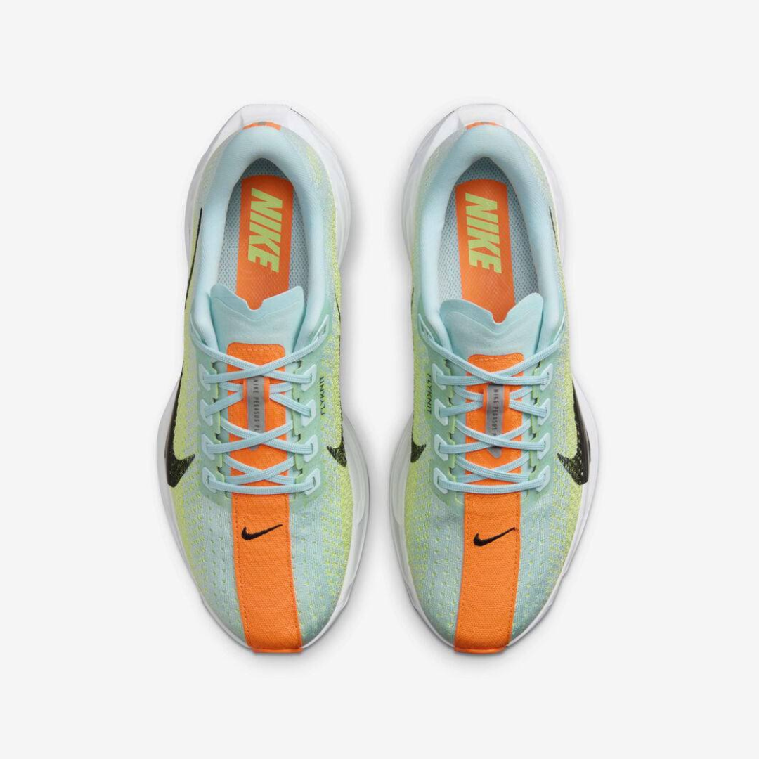 Tênis Nike Air Zoom Pegasus Plus - Azul Glacial/Verde/Laranja