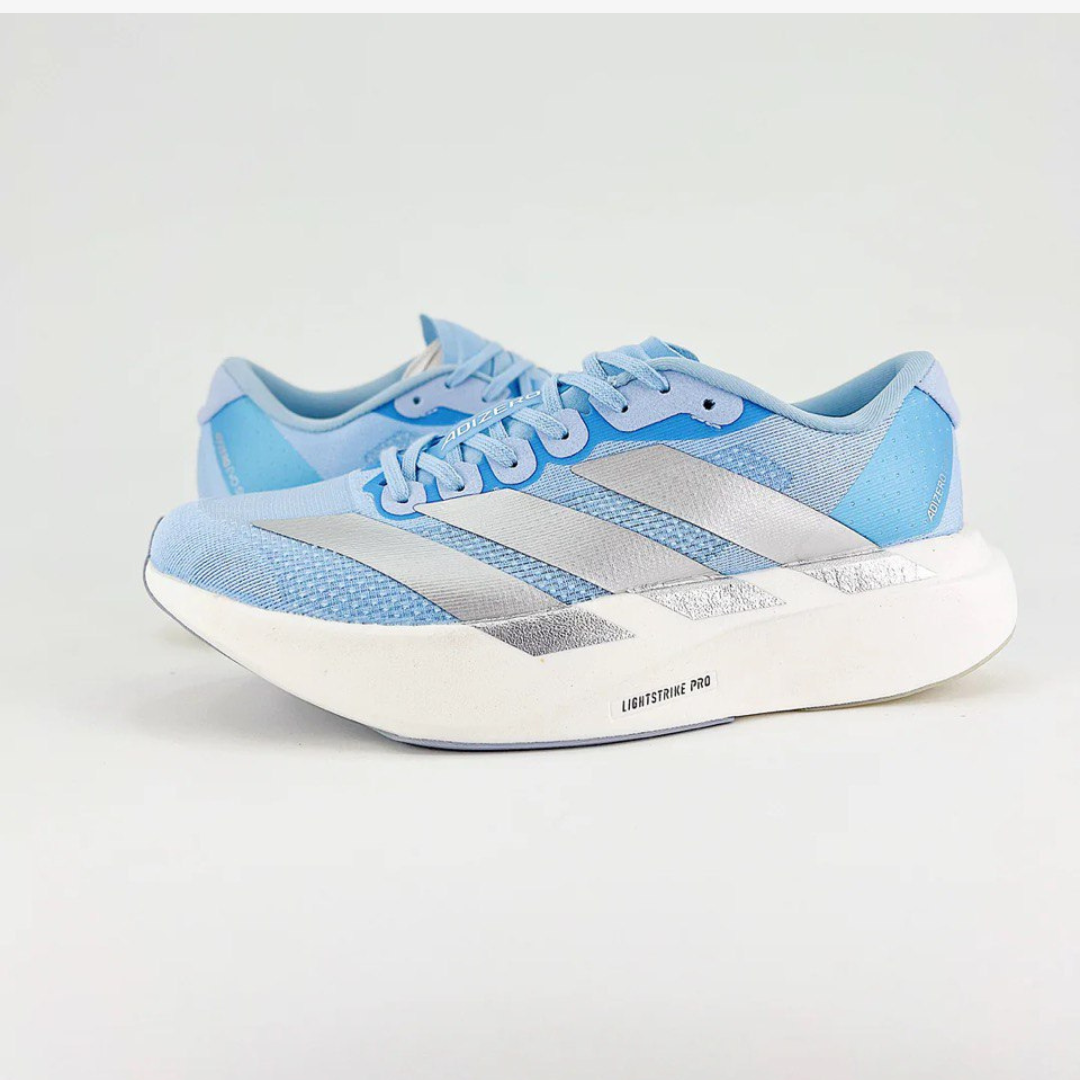 Tênis Adidas Adizero EVO SL - Azul Brilhante/Metallic Silver