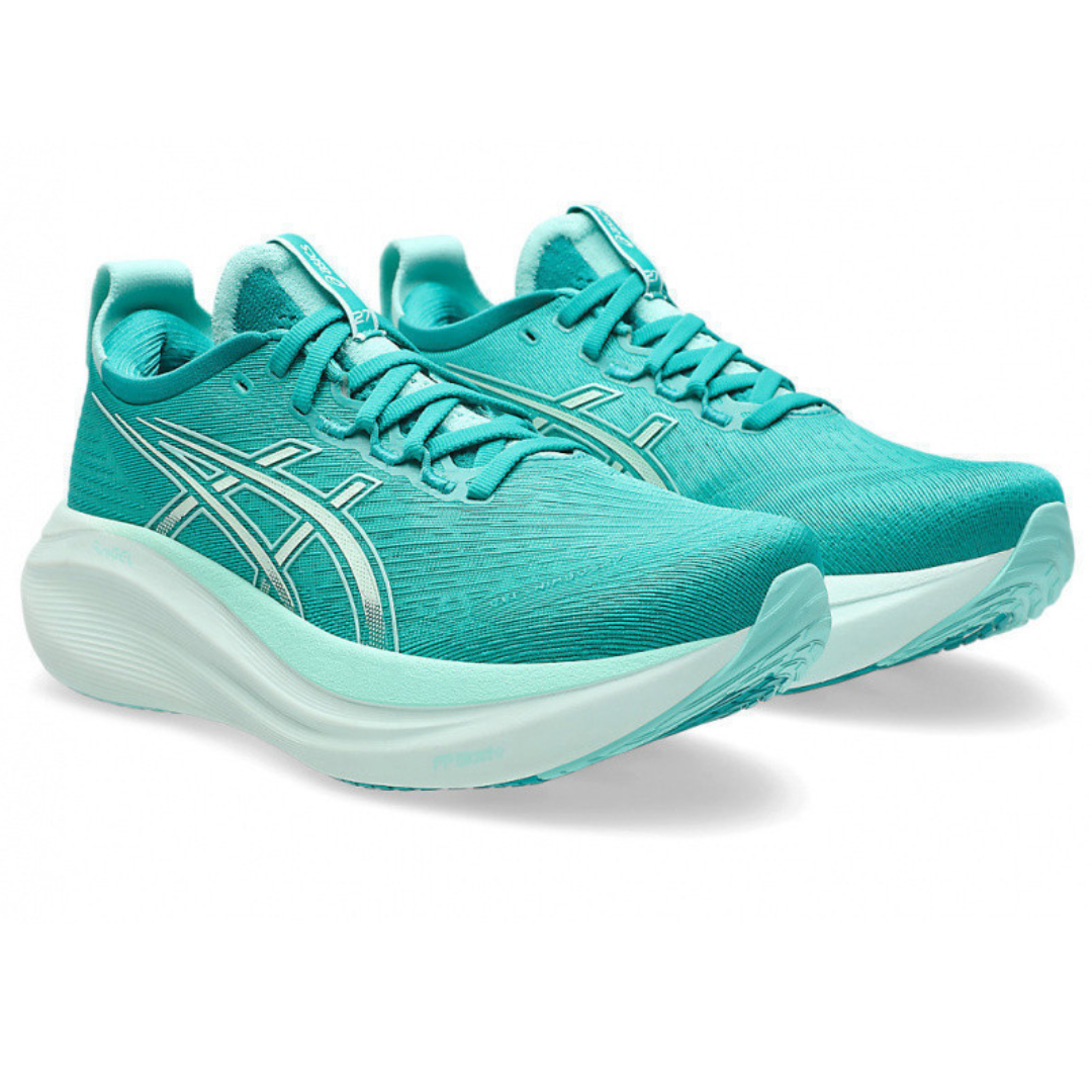 Tênis Asics Gel - Nimbus 27 - Verde/Azul
