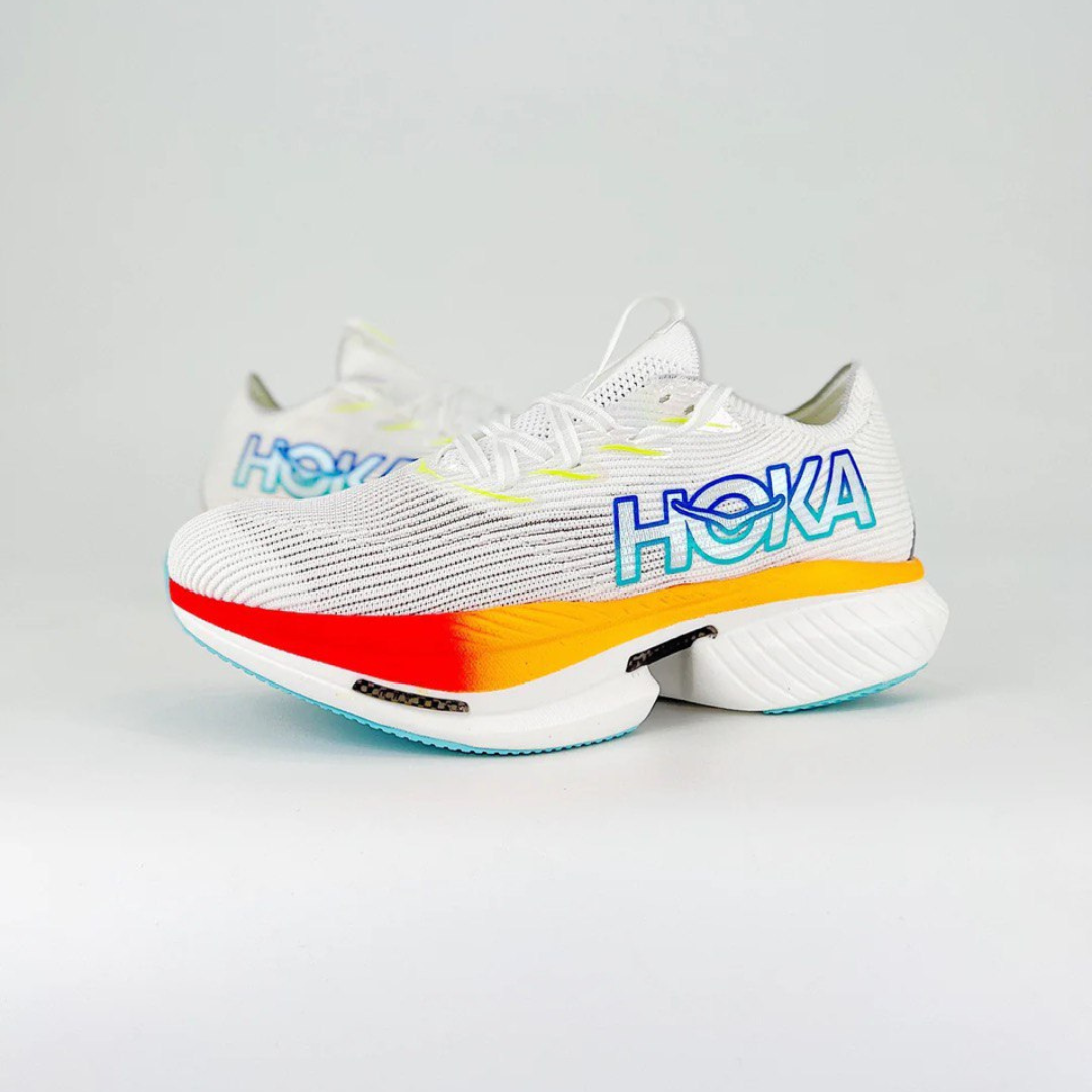 Tênis Hoka Cielo X1 Unissex - Frost/Cerise