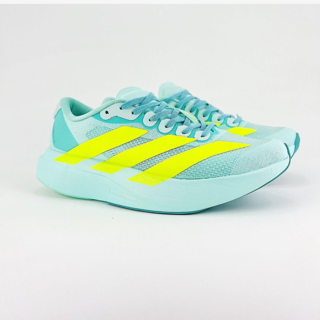Tênis Adidas Adizero EVO SL - Semi Flash Aqua/Lucid Lemon/Mint Ton