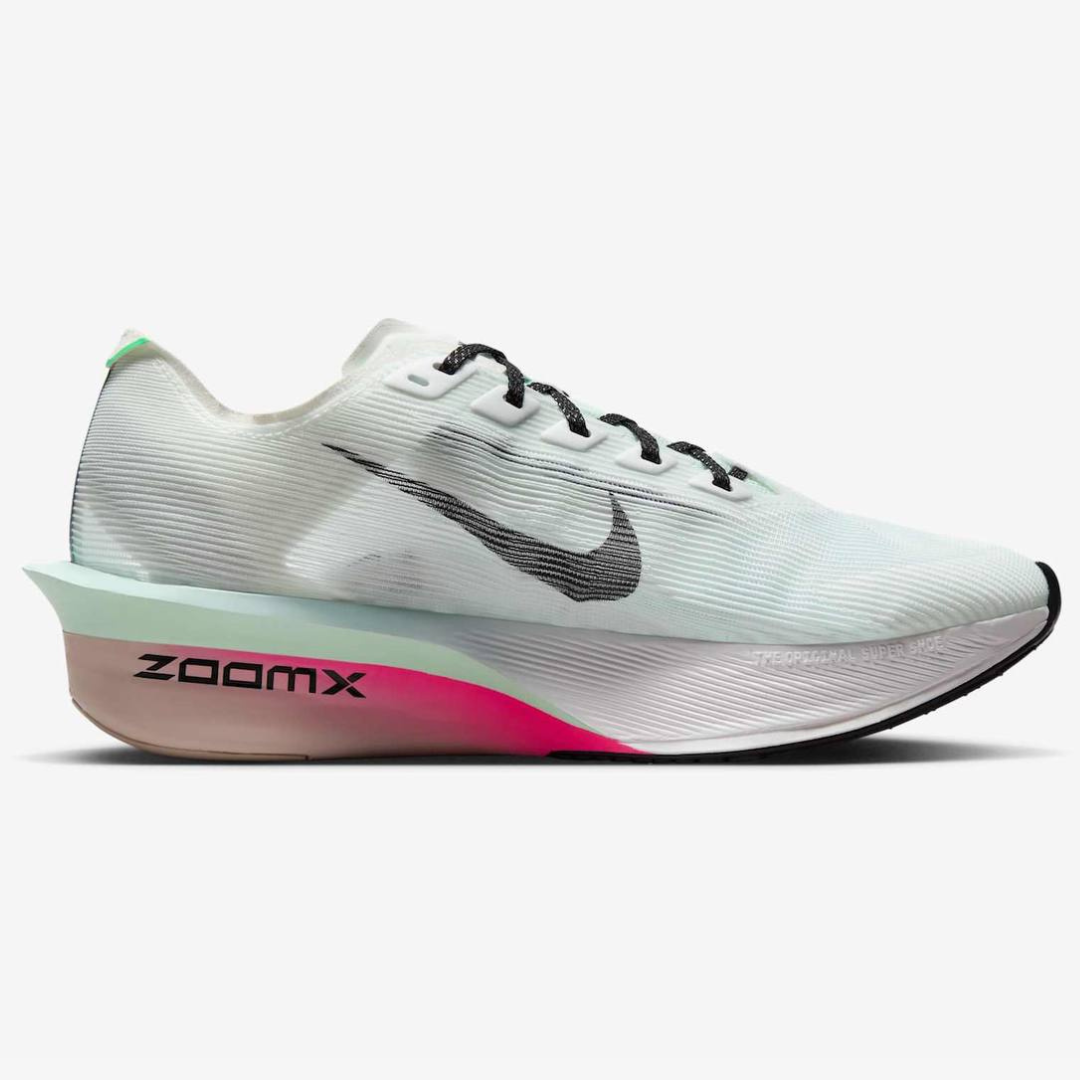 Tênis Nike ZoomX VaporFly 4 Branco/Rosa