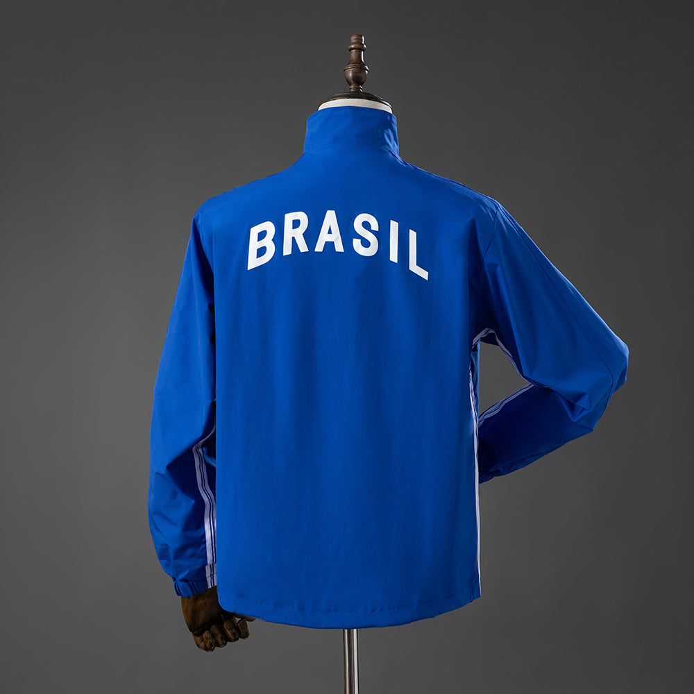 Jaqueta Corta Vento Seleção Brasil Retrô 1998