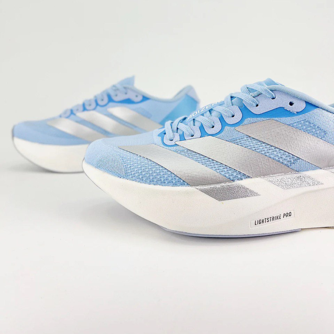 Tênis Adidas Adizero EVO SL - Azul Brilhante/Metallic Silver