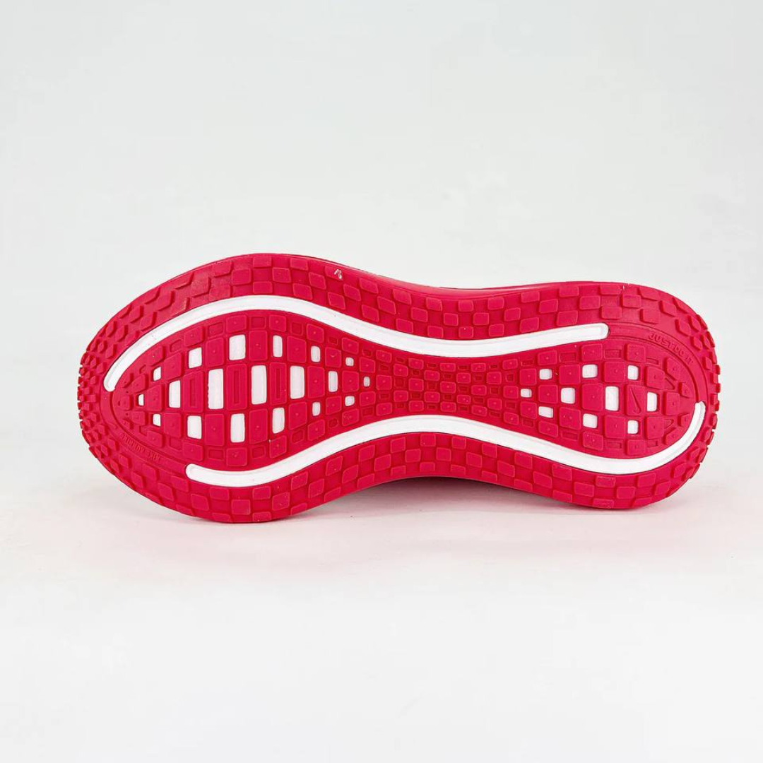 Tênis Nike Vomero Plus - Branco/Vermelho Carmim
