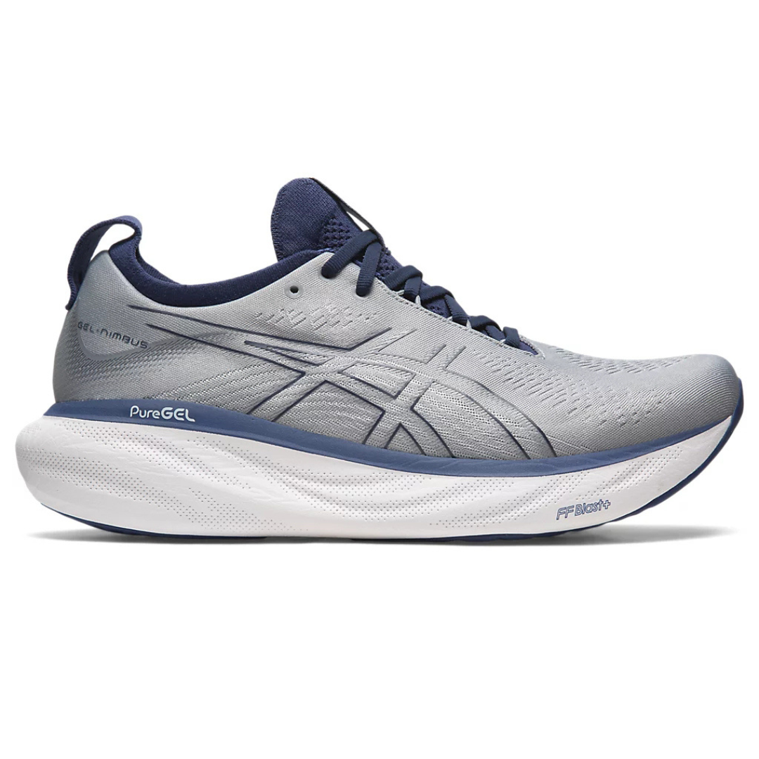 Tênis Asics Gel - Nimbus™ 25 Cinza e Azul
