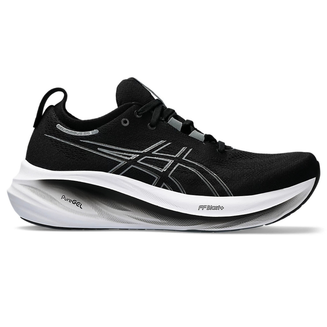 Tênis Asics Gel - Nimbus 26 - Preto Grafite Cinza