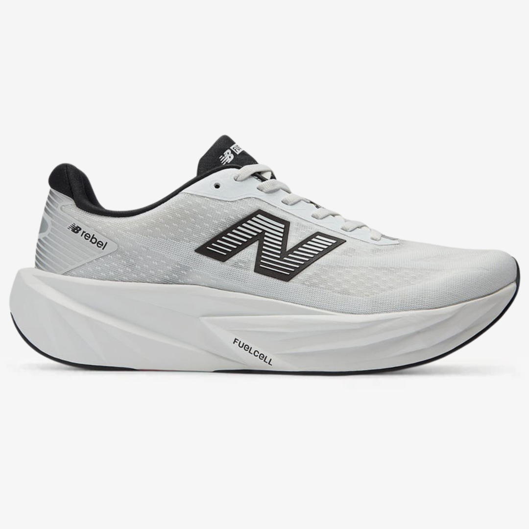 Tênis New Balance Fuelcell Rebel V5 - Branco/Preto
