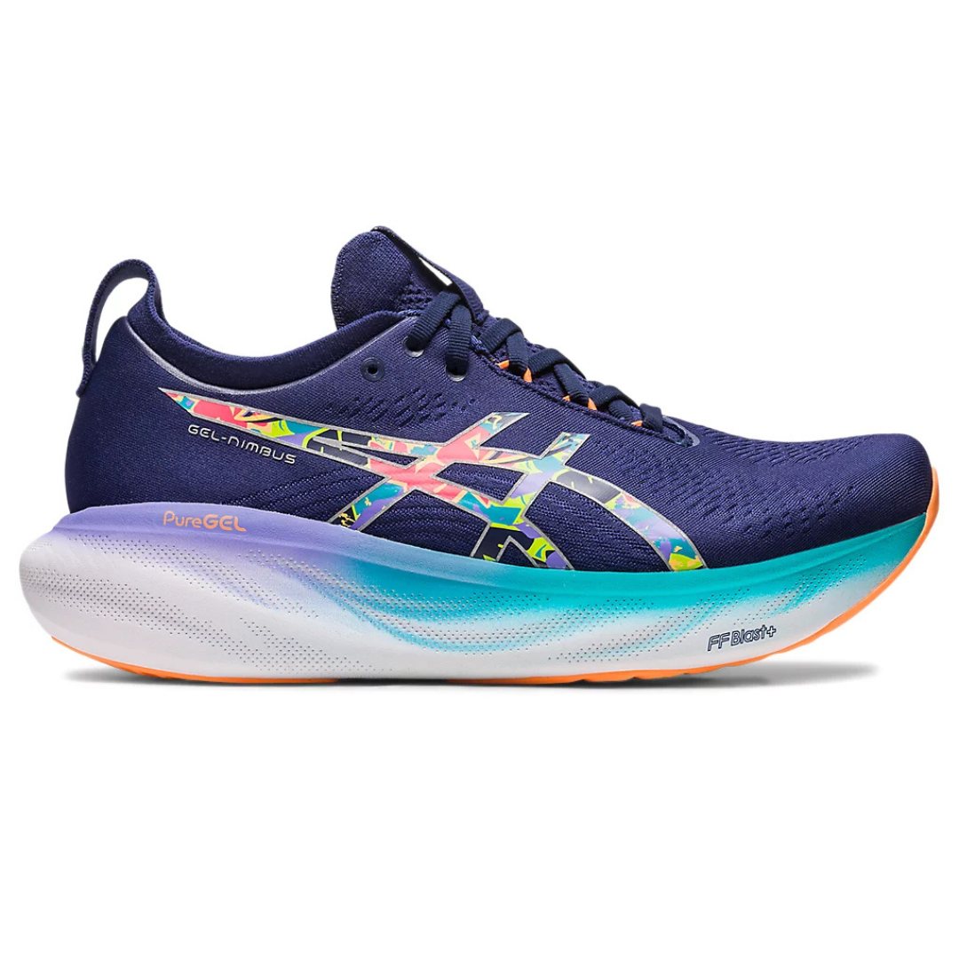 Tênis Asics Gel - Nimbus™ 25 - Azul/Lite Show