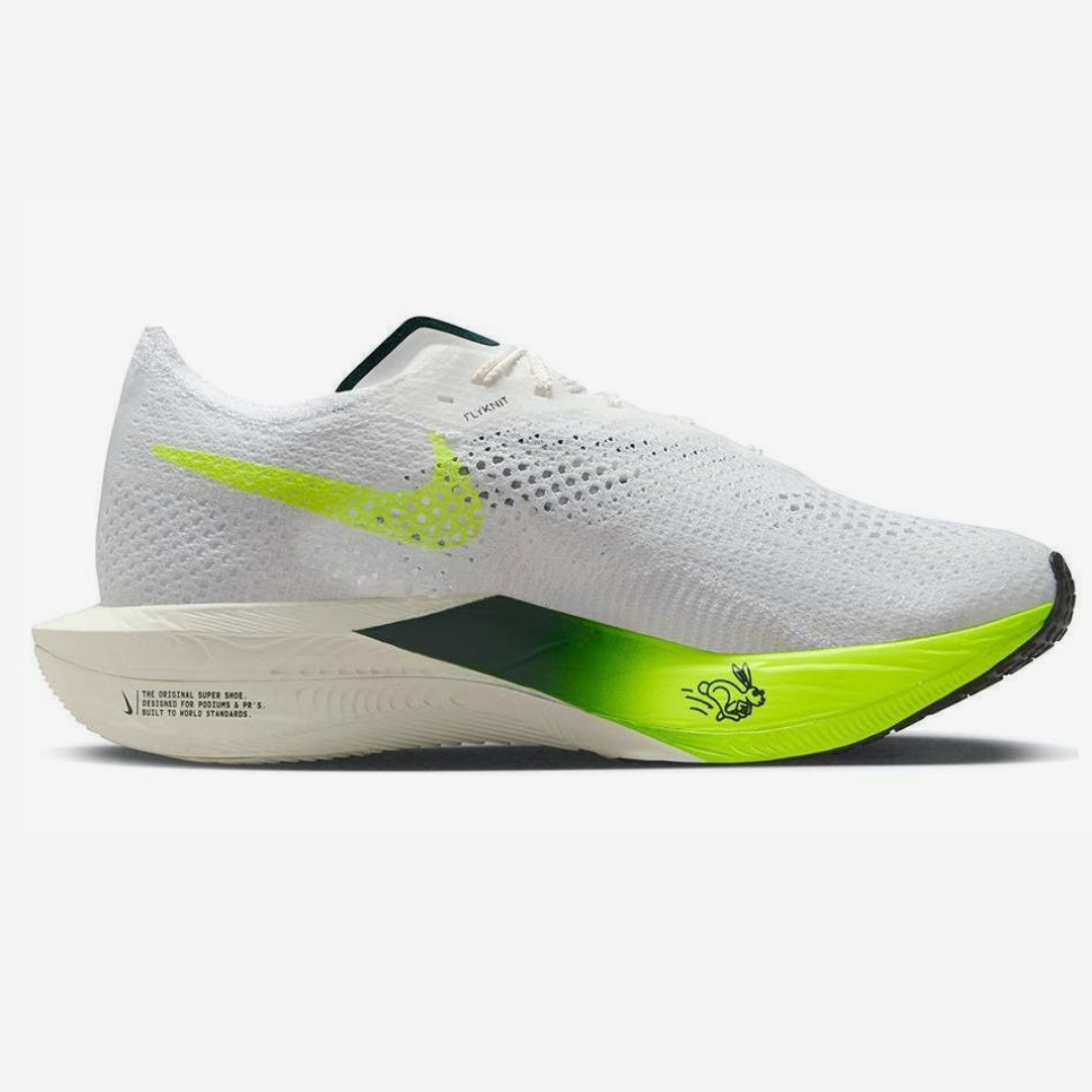 Tênis Nike Air Zoom X Vaporfly Next%3 Road Racing - Branco/Verde Pro