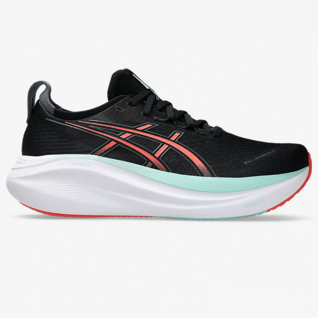 Tênis Asics Gel - Nimbus 27 - Preto/Rosa
