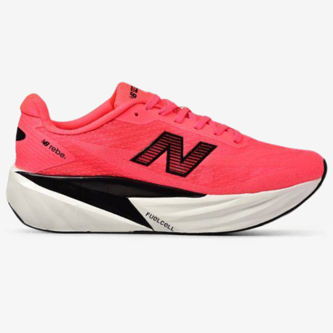 Tênis New Balance Fuelcell Rebel V5 - Vermelho/Branco