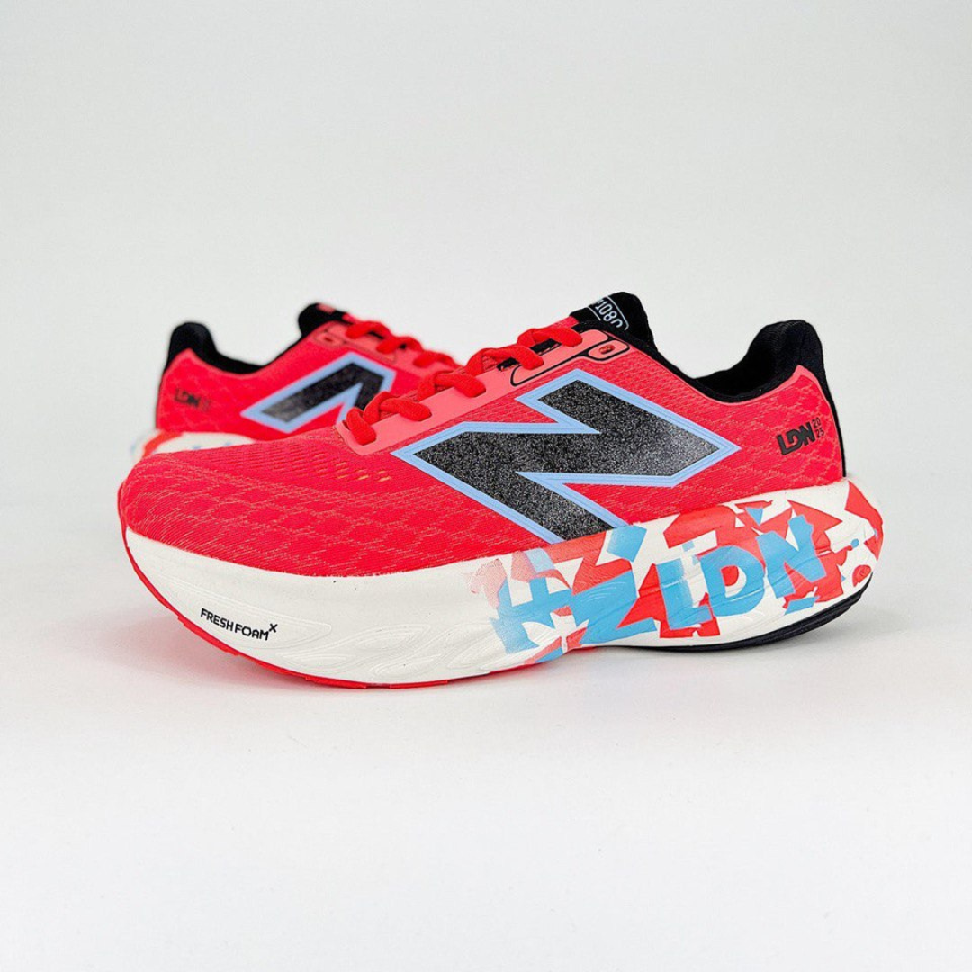 Tênis New Balance Fresh Foam X 1080 V14 London - Vermelho