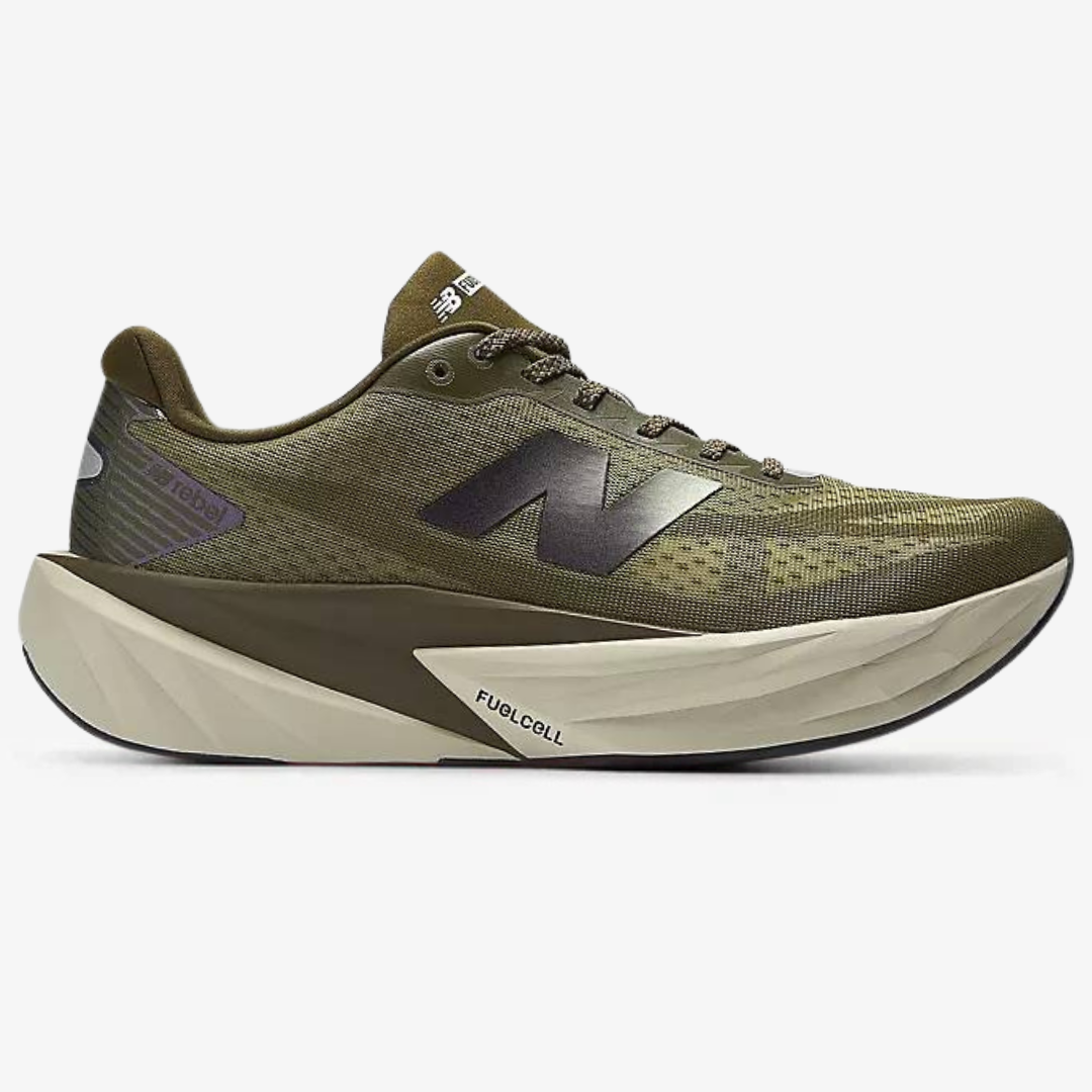 Tênis New Balance Fuelcell Rebel V5 - Verde Oliva