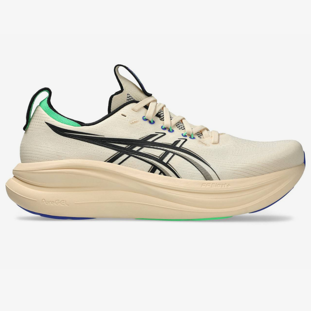 Tênis Asics Gel - Nimbus 28 - Bege/Preto