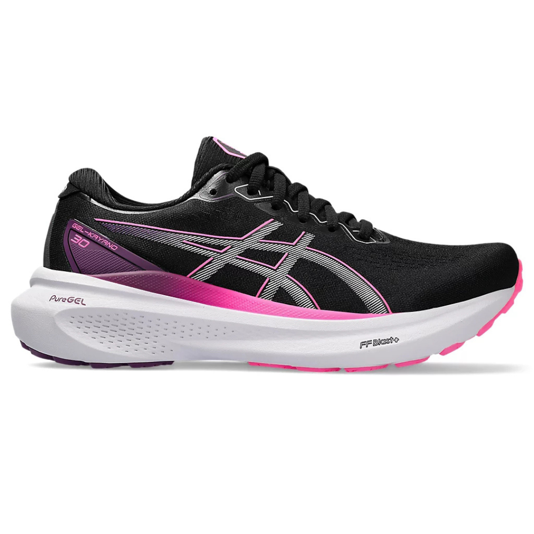Tênis Asics Gel-Kayano 30 - Preto e Rosa