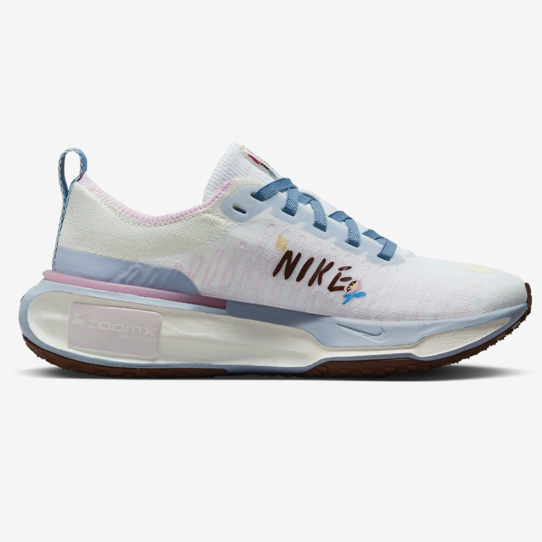 Tênis Nike Invincible Run 3 - Azul/Rosa