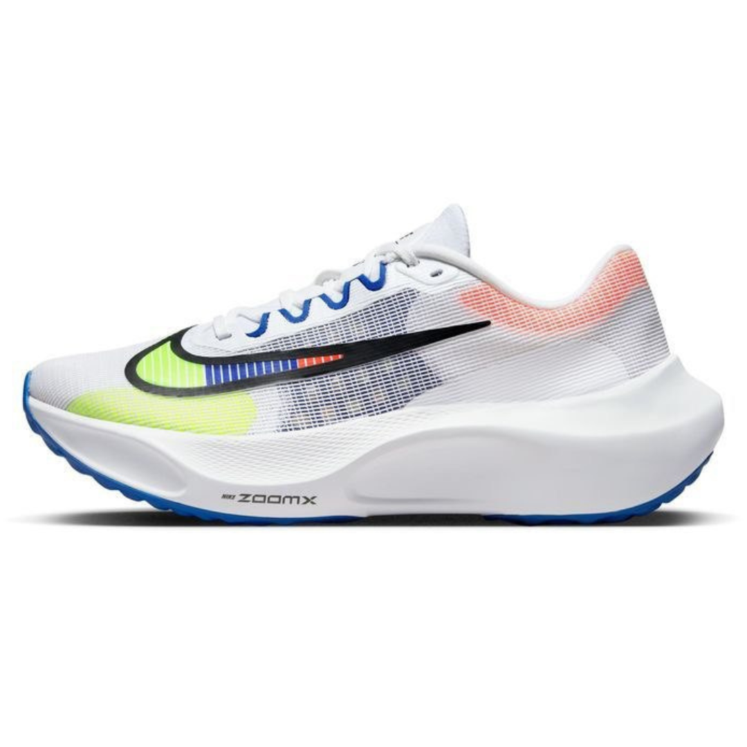 Tênis Nike Zoom Fly 5 Branco com Azul e Verde