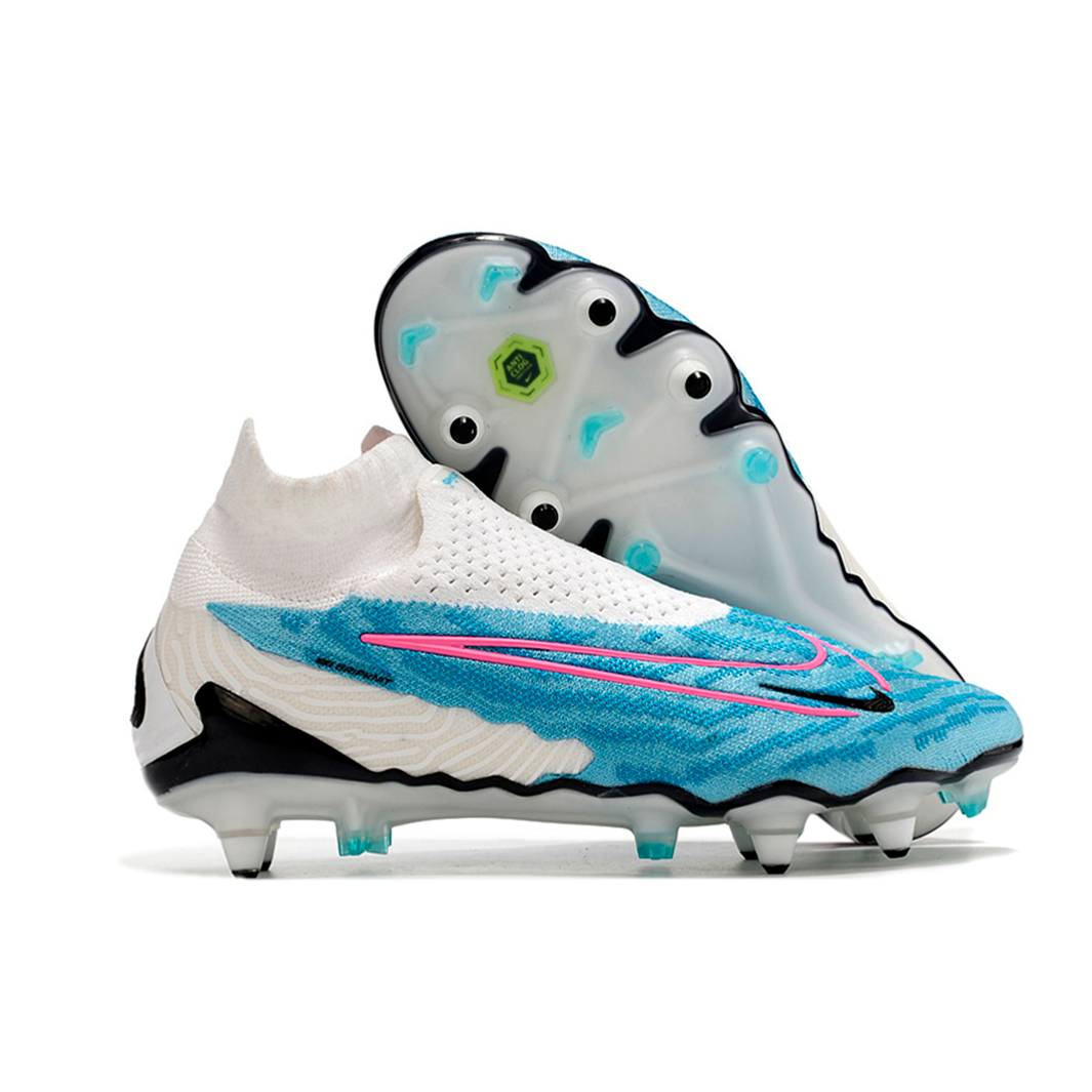 Chuteira Nike Phantom GX Elite DF SG-Pro Trava-mista Blast