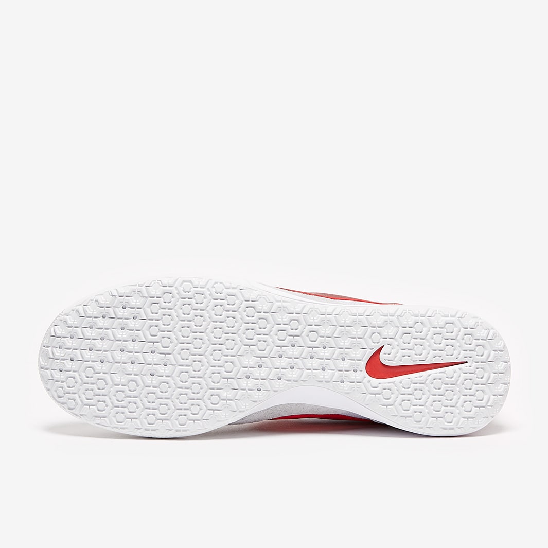 Chuteira Nike Premier 2 Sala Futsal - Pure Platinum/University Red/White