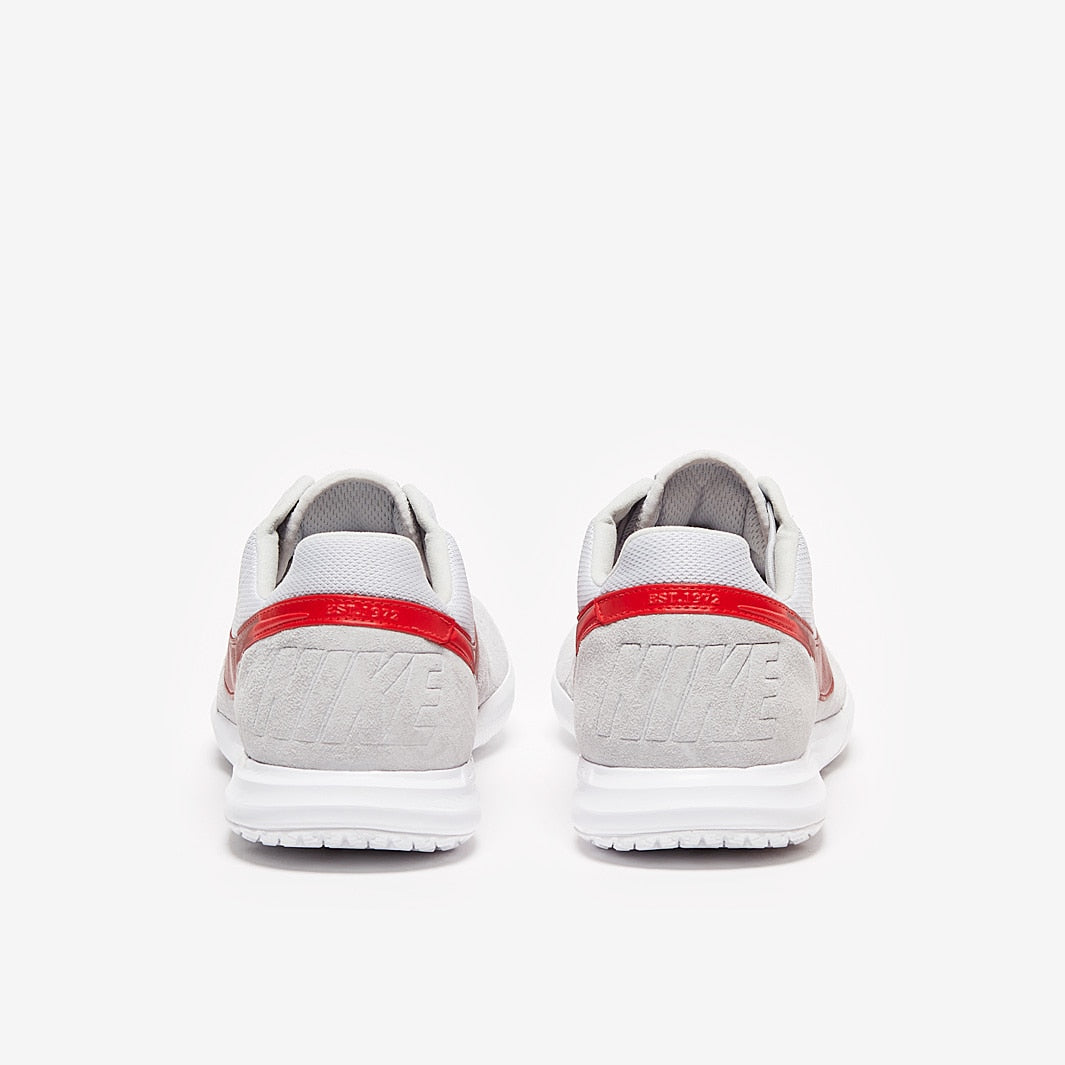 Chuteira Nike Premier 2 Sala Futsal - Pure Platinum/University Red/White