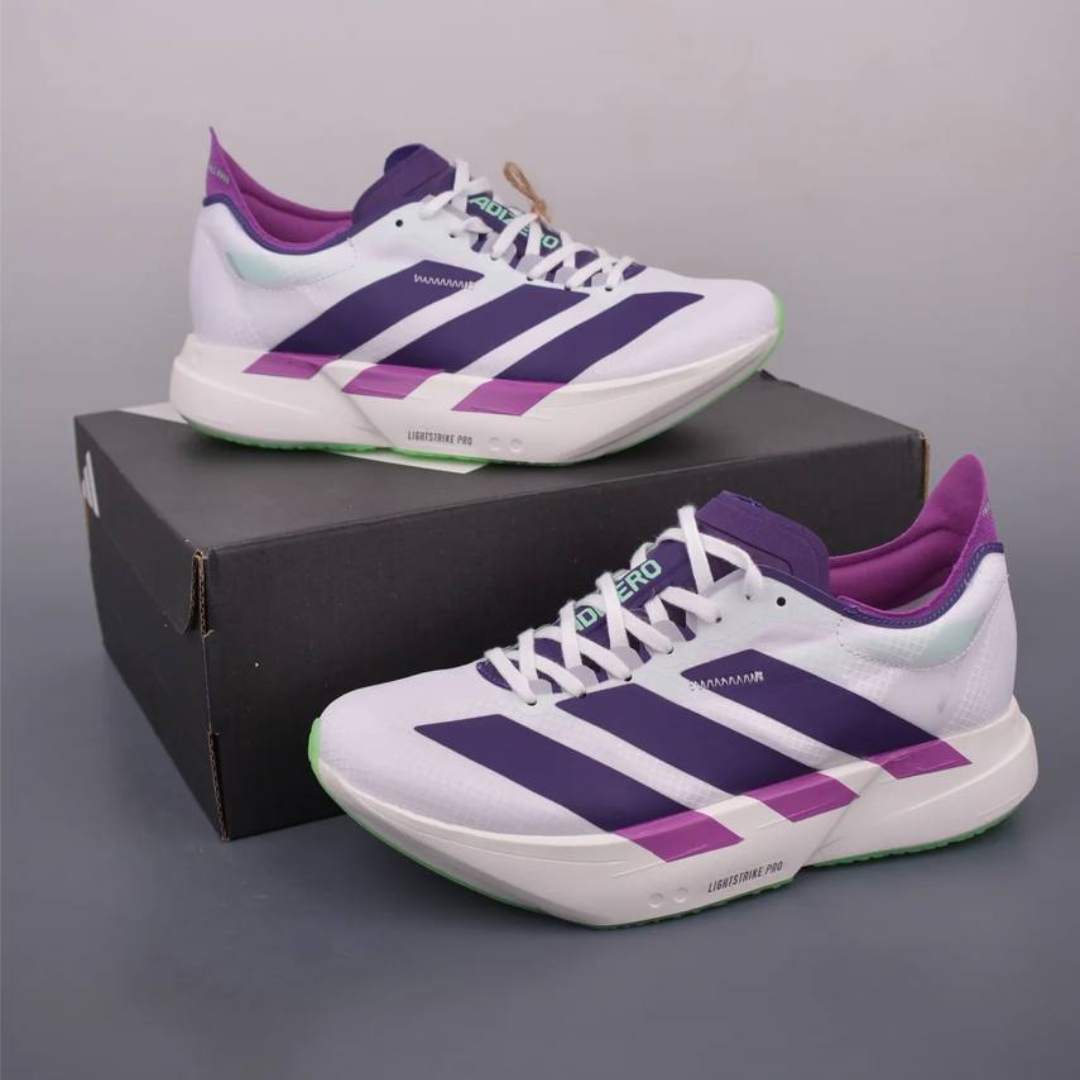 Tênis Adidas Adizero Adios Pro 4 Branco/Roxo