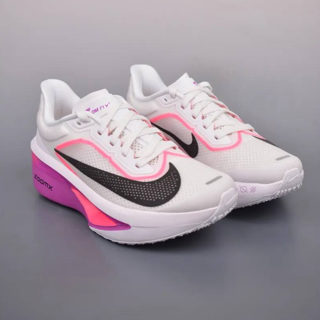 Tênis Nike Zoom Fly 6 - Branco/Rosa