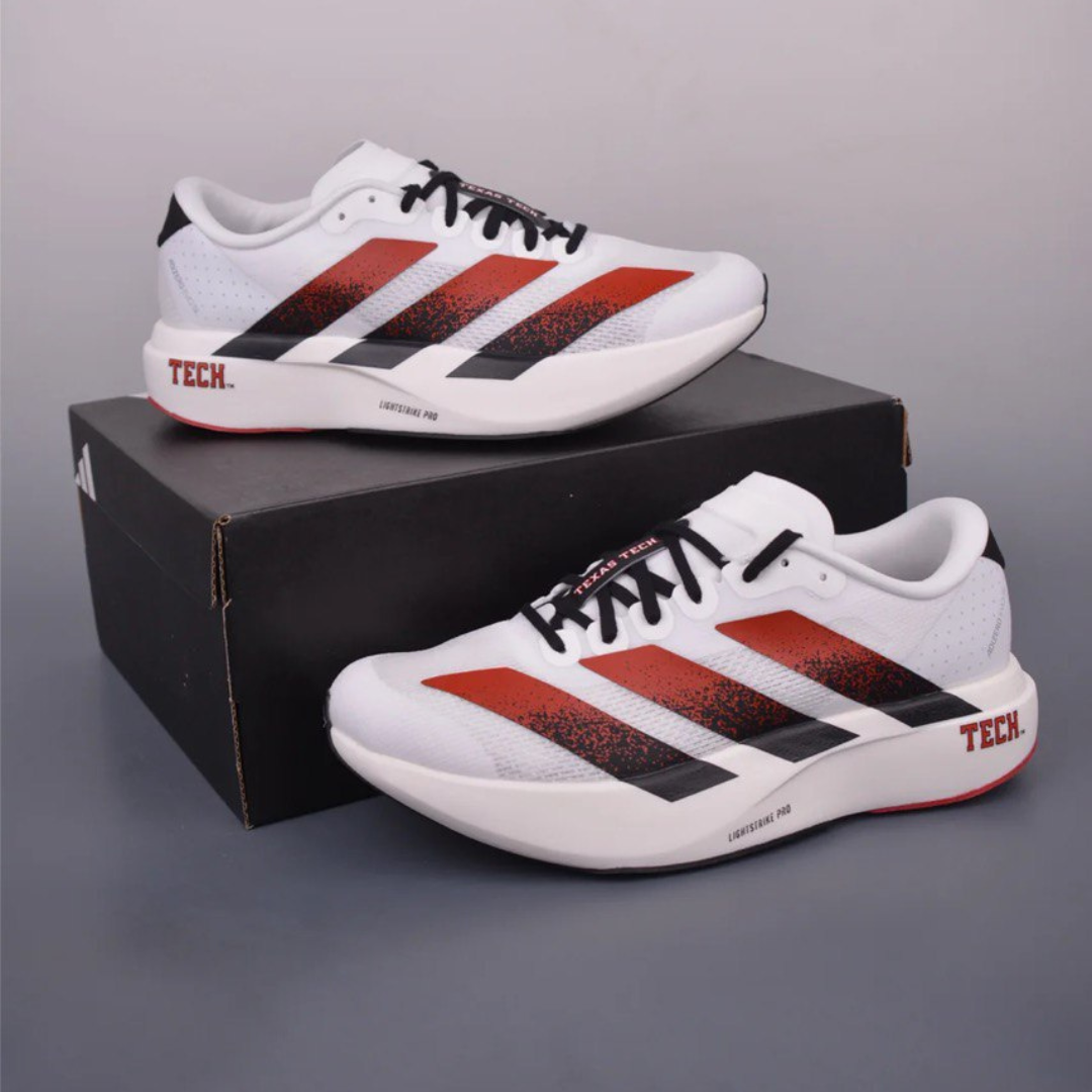 Tênis Adidas Adizero EVO SL - Branco/Preto/Vermelho
