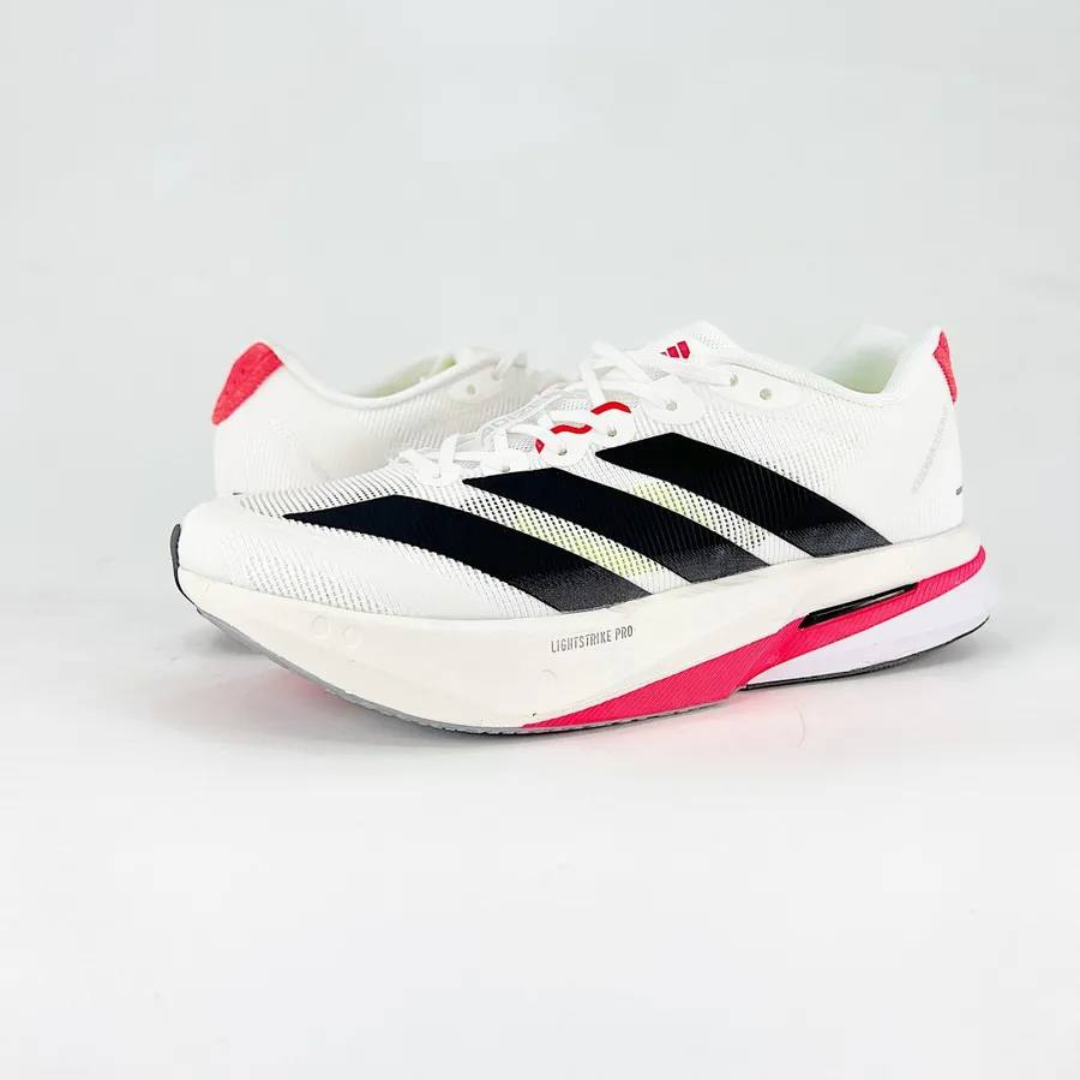 Tênis Adidas Adizero Boston 13 Branco/Vermelho