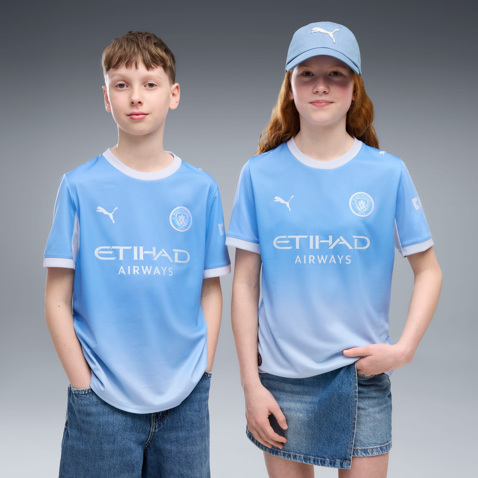 Conjunto Infantil Puma Manchester City 2026/27 I