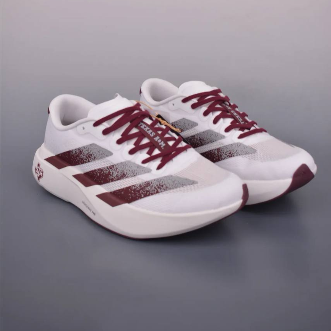 Tênis Adidas Adizero EVO SL - Branco/Vermelho Vinho