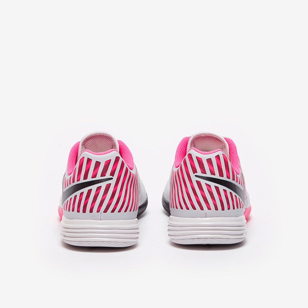 Chuteira Nike Lunar Gato 2 Futsal - Grey/Black/Pink Blast
