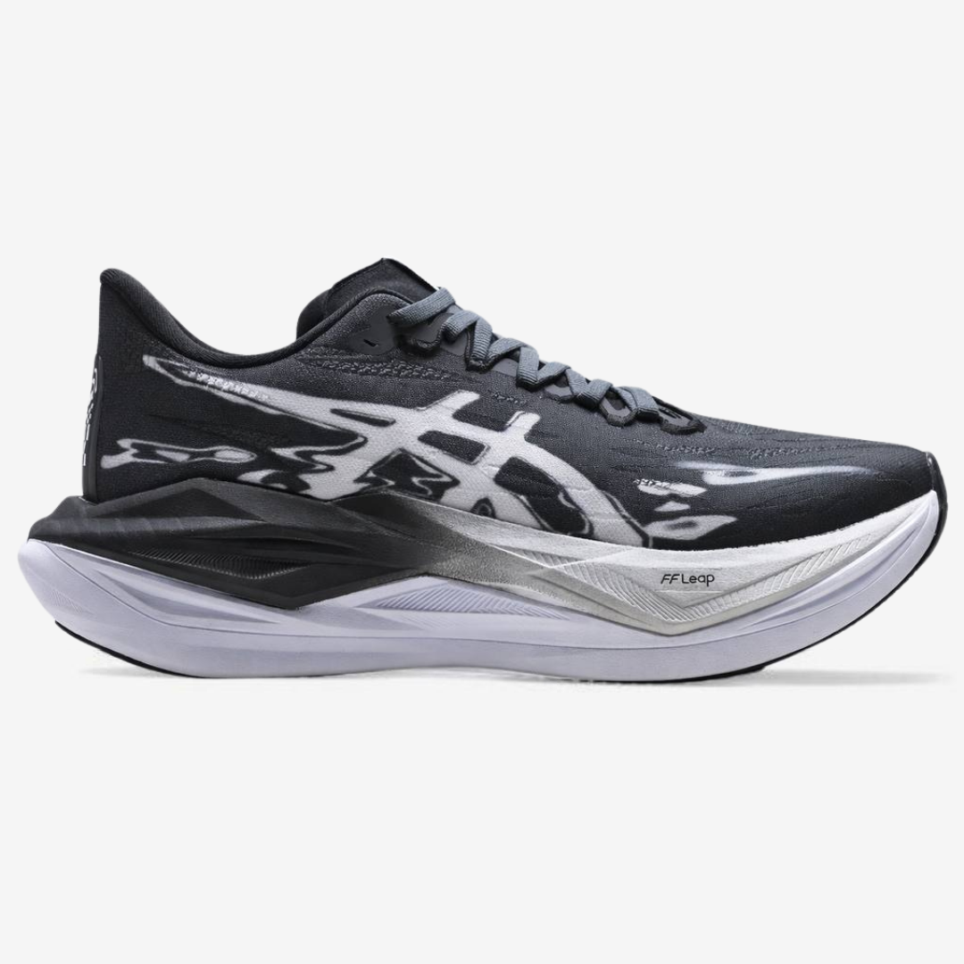 Tênis Asics Superblast 3 - Unissex - Preto/Branco/Cinza