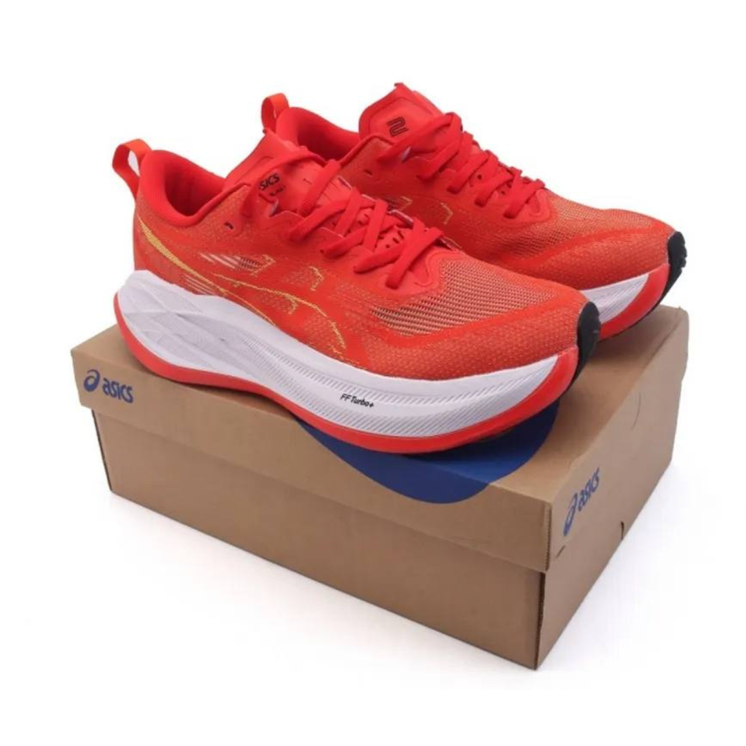 Tênis Asics Superblast 2 - Unissex - Vermelho/Branco