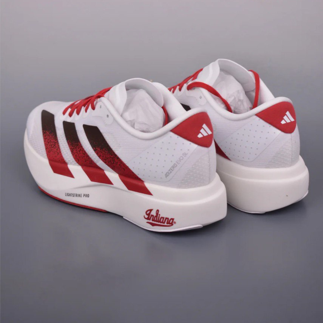 Tênis Adidas Adizero EVO SL - Branco/Vermelho/Preto