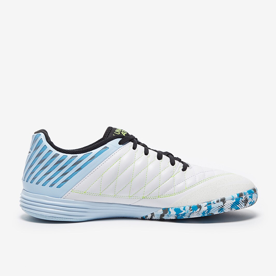 Chuteira Nike Lunar Gato 2 Futsal - Celeste/Nero/Blu Laser/Volt