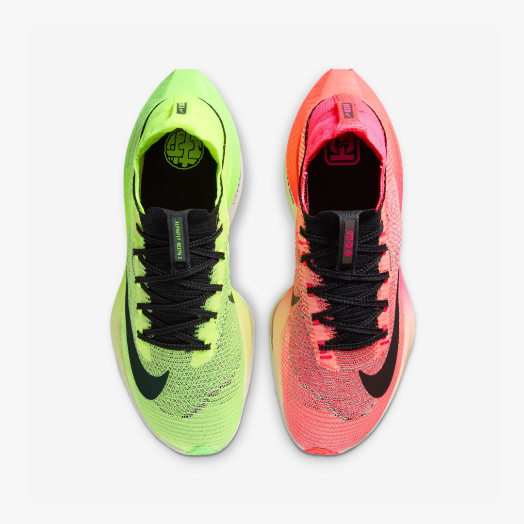 Tênis Nike Air Zoom Alphafly Next%2 Ekiden Pack - Verde/Rosa
