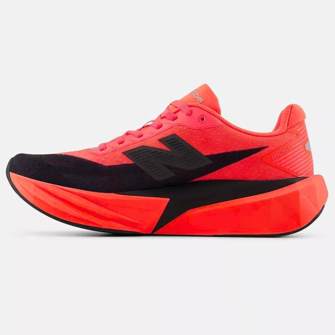 Tênis New Balance Fuelcell Rebel V5 - Urgent Red Black