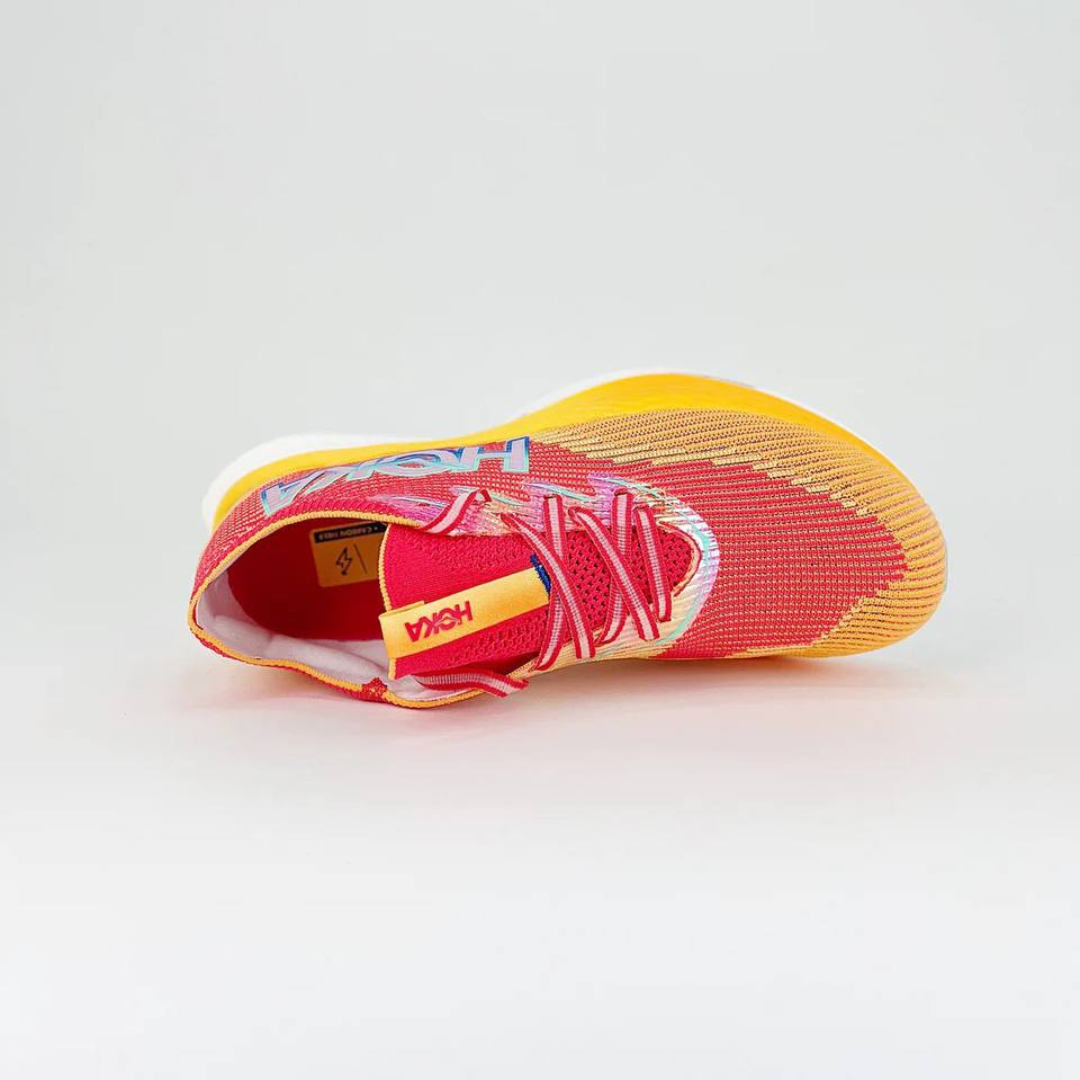Tênis Hoka Cielo X1 Unissex - Cerise/Solar Flare