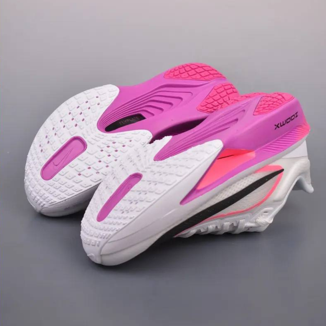 Tênis Nike Zoom Fly 6 - Branco/Rosa
