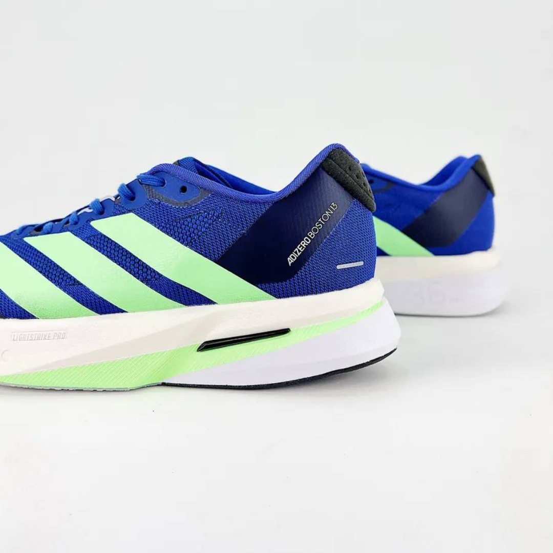 Tênis Adidas Adizero Boston 13 Azul Marinho/Verde