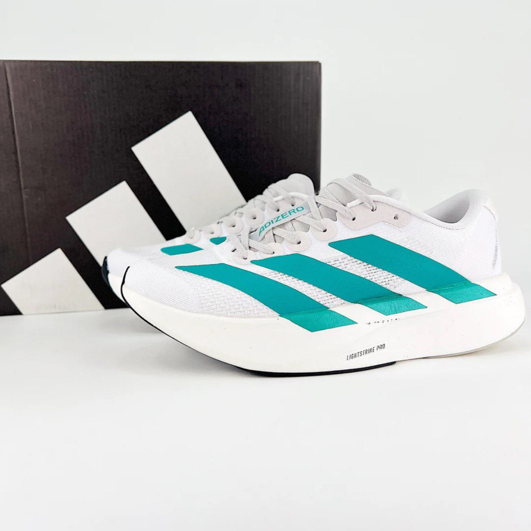 Tênis Adidas Adizero EVO SL - Branco Nuvem/Verde