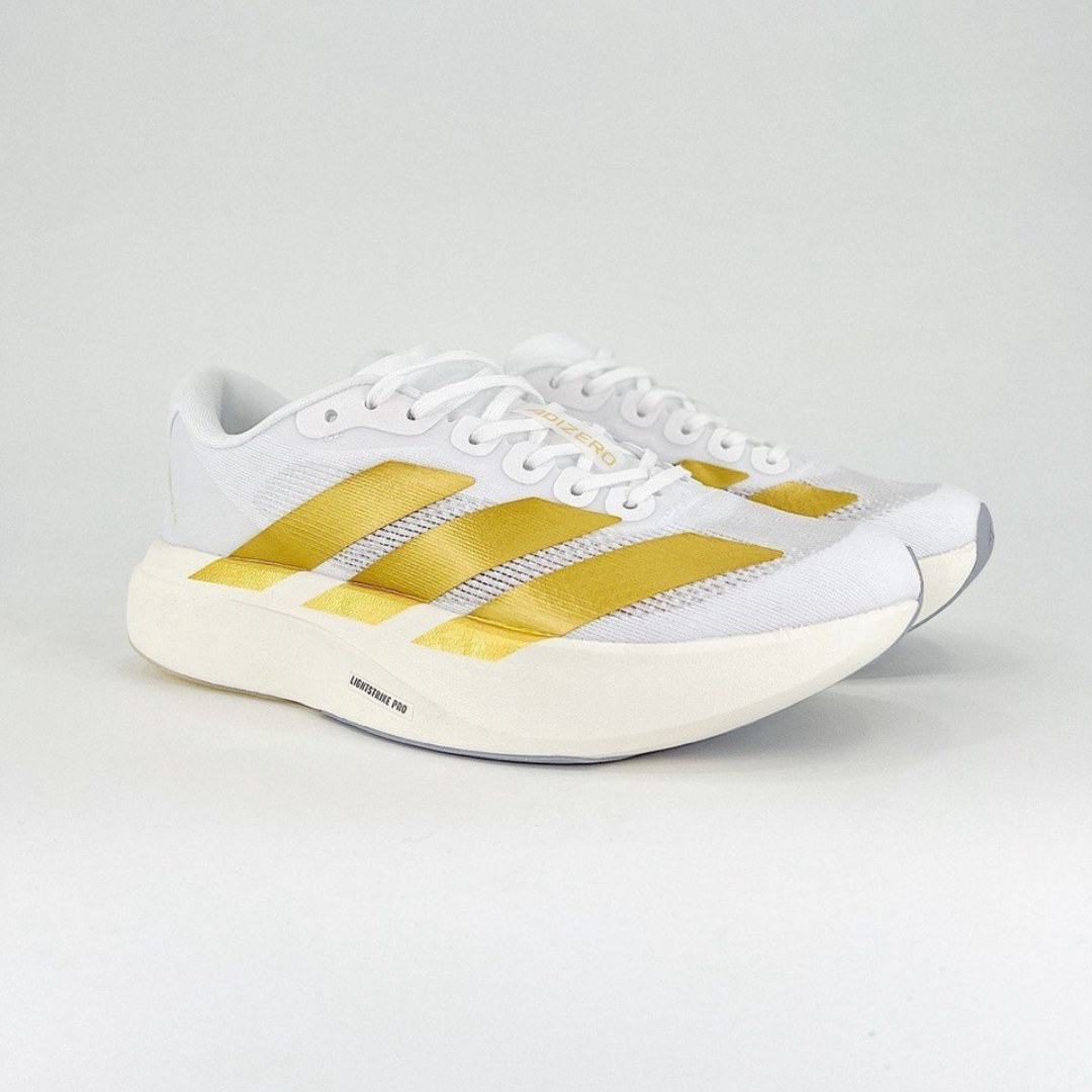 Tênis Adidas Adizero EVO SL - Branco/Dourado