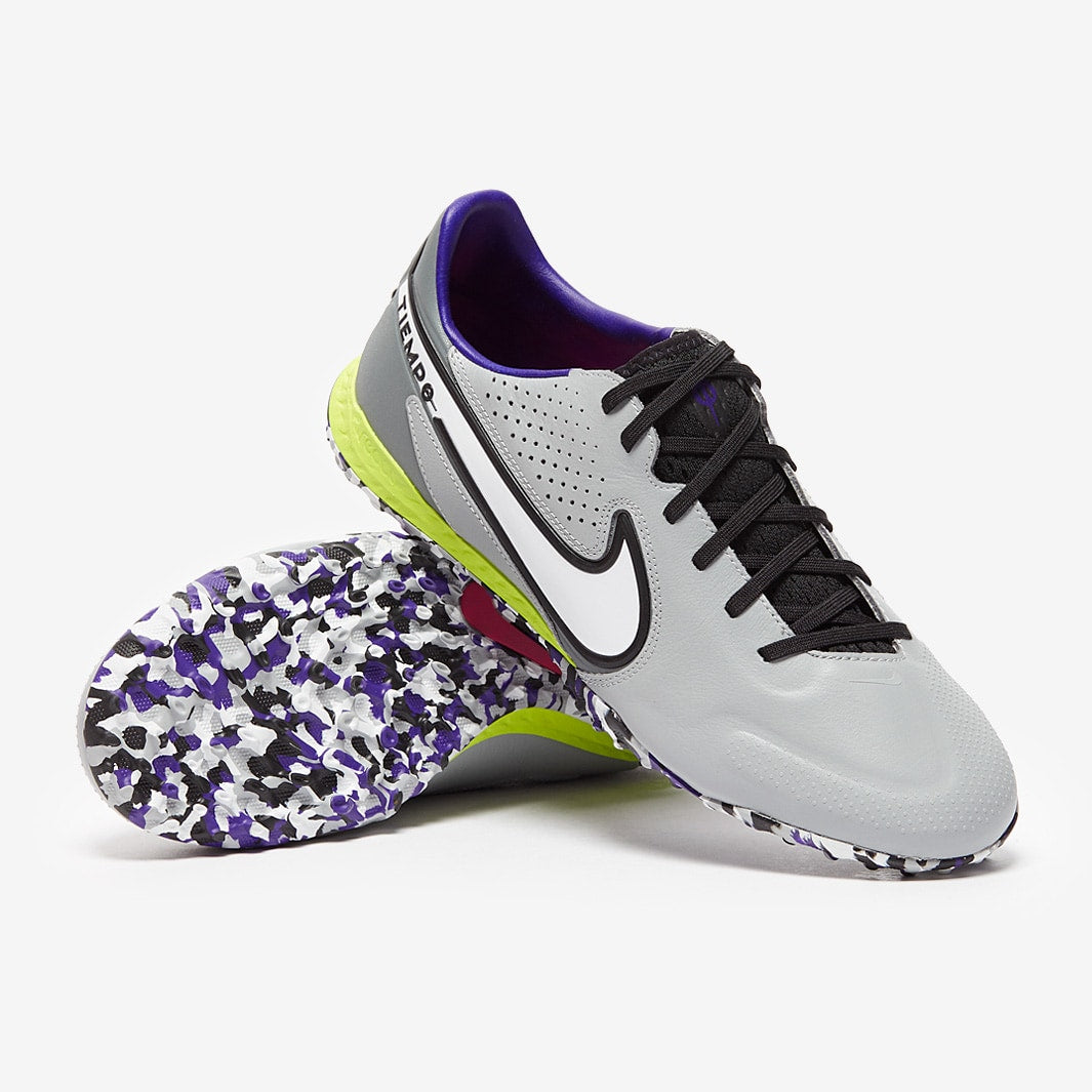 Chuteira Nike Tiempo Legend 9 Society Pro Smoke Grey